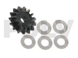 B130X22-D  Xtreme Production Hardened Steel Gear Tail 15T Gear D 130X  